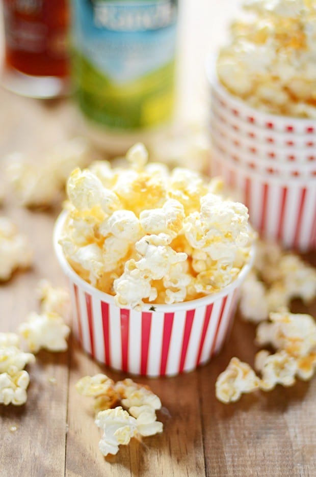 This Buffalo Ranch Popcorn is so good, it was featured in O Magazine!