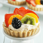 Easy Rainbow Fruit Tartlets | www.somethingswanky.com